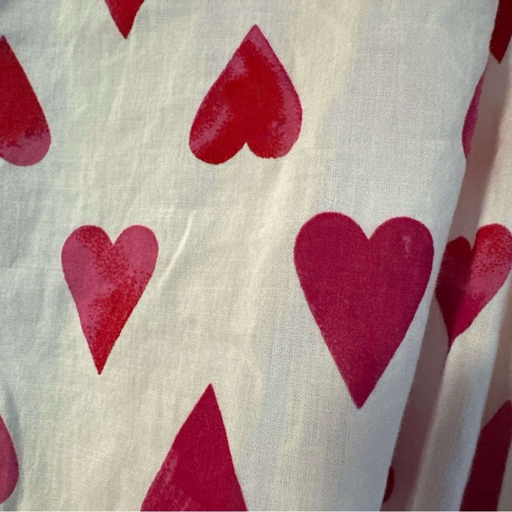 Victoria Secret Heart Print Women's Robe - Picture 4 of 5